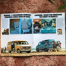 Load image into Gallery viewer, &#39;78 Chevy Vans Sportvans Caravans Nomads - Original GM Dealership Brochure