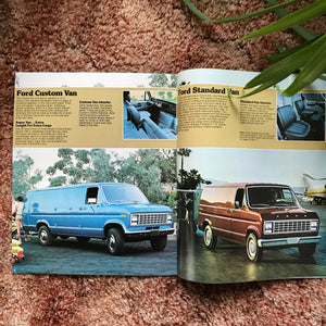 1980 Ford Econoline - Original Ford Dealership Brochure