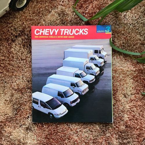 Chevy Trucks 1990 Commercial Vehicles & Motor Home Chassis - Original GM Catalog