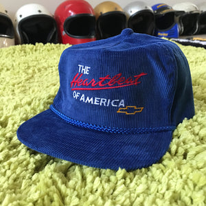 Heartbeat Of America Corduroy Hat - 90s Deadstock
