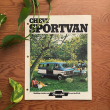 Load image into Gallery viewer, Chevy Sportvan 1973 - Original GM Dealership Brochure