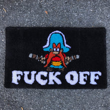 Load image into Gallery viewer, The Fuck Off Rug - Handmade By Hevy