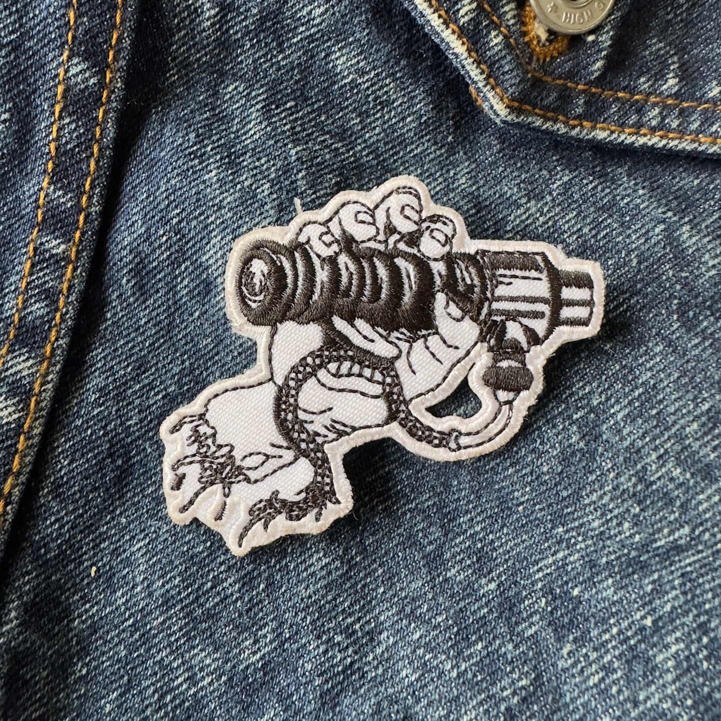 Screaming Hand Throttle Patch