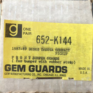 NOS Dodge Dakota Bumperettes - Gem Guards