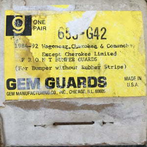 NOS Wagoneer/Cherokee/Comanche Bumperettes - Gem Guards