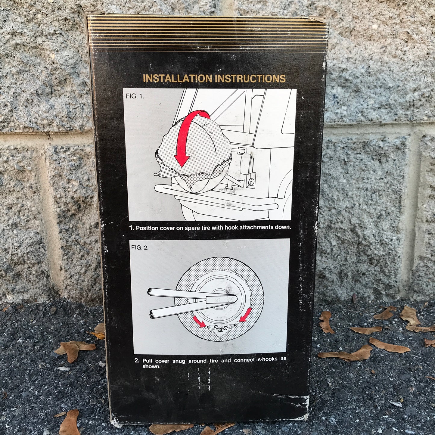 NOS Spare Tire Cover - Saddleman