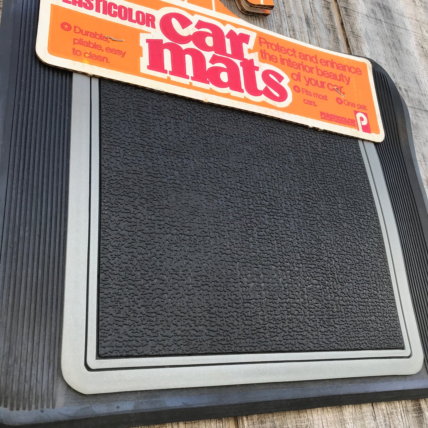 NOS Floor Mats Mini - Plasticolor 15x14 (multiple styles)