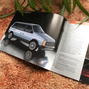 1986 Plymouth Voyager - Original Dodge Dealership Brochure