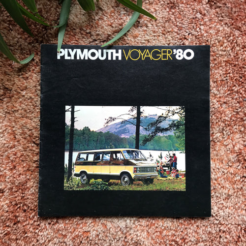 Plymouth Voyager '80 - Original Dodge Dealership Brochure