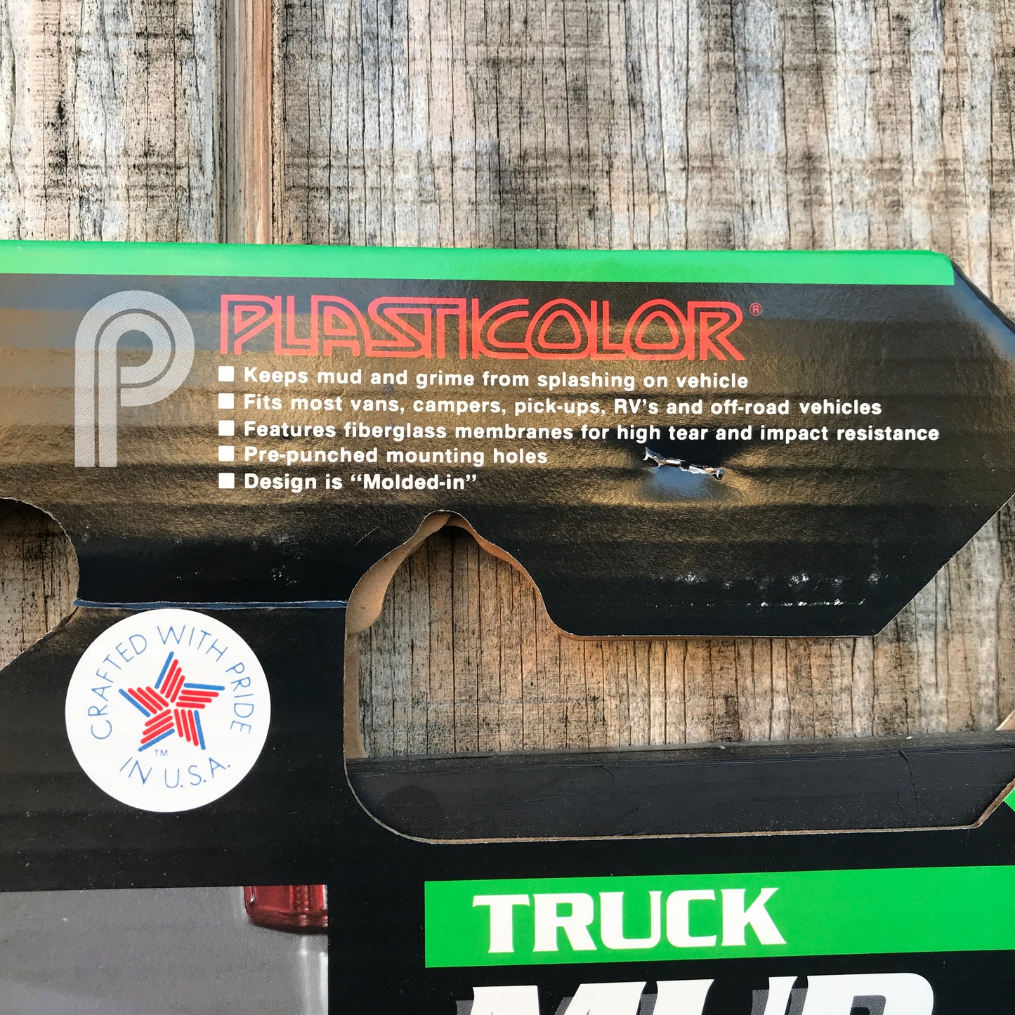 NOS Hi-Tech Mudflaps - Plasticolor 18x12