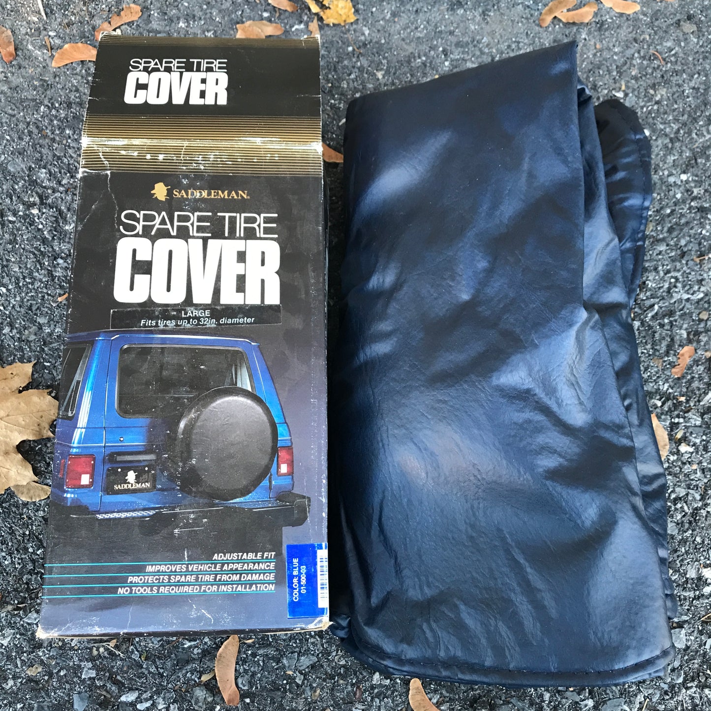 NOS Spare Tire Cover - Saddleman