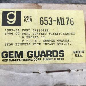 NOS Ranger/Bronco II/Explorer Bumperettes - Gem Guards