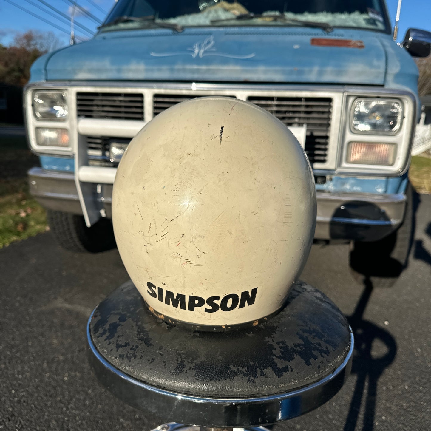 Simpson BMX Racing Helmet