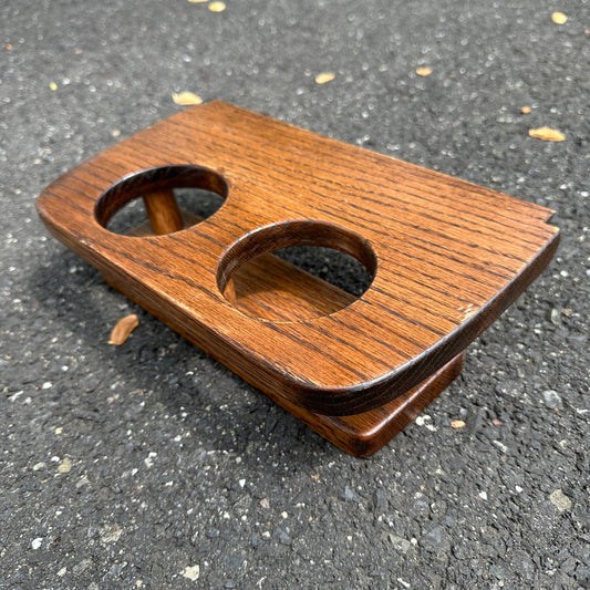 Handmade Red Oak Cupholder 83-95/96 GVan