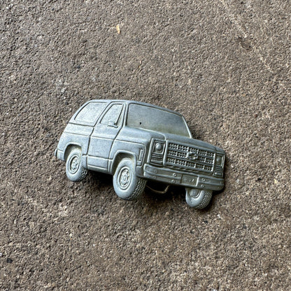 Vintage 70s Chevy Blazer Belt Buckle