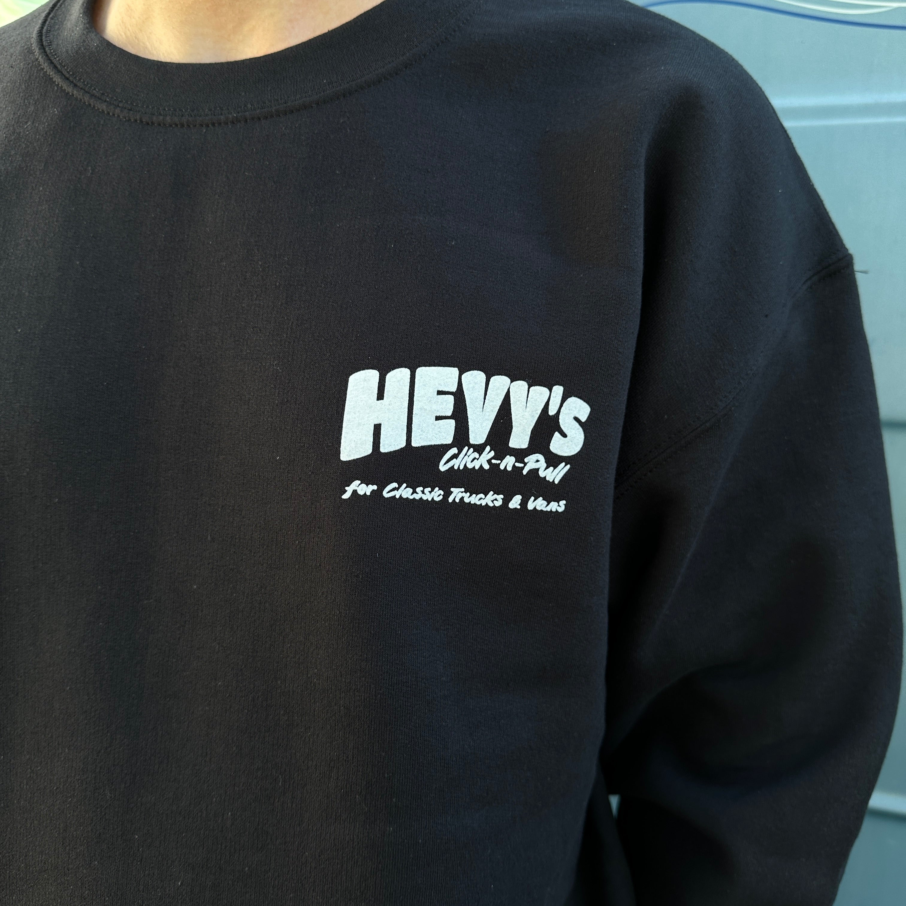 Hevy's Click-N-Pull Crew Neck Sweatshirt – Hevy Hauling