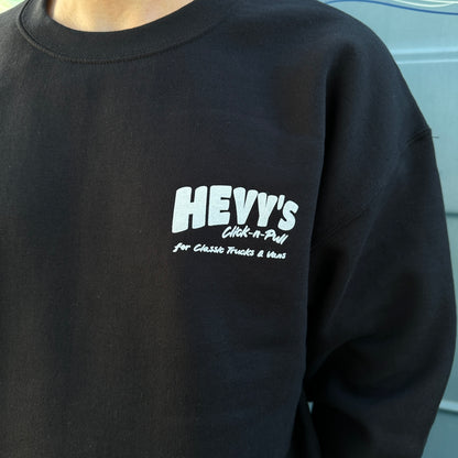 Hevy's Click-N-Pull Crew Neck Sweatshirt