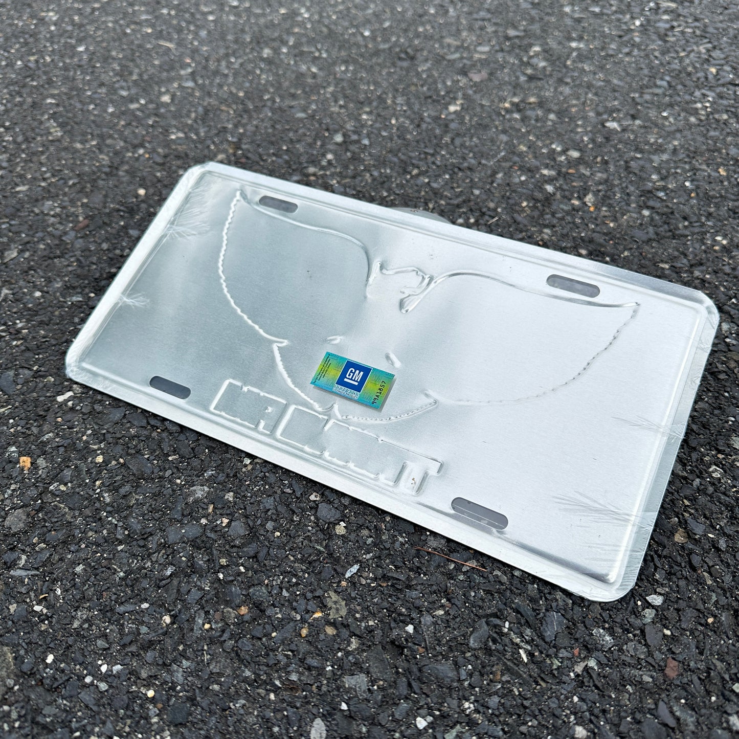 "Trans Am" - Genuine GM Vintage Novelty License Plate