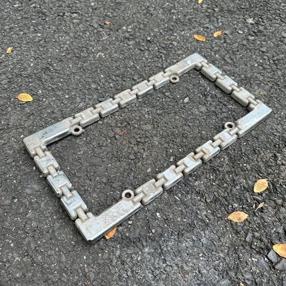 Vintage Metal Plate Frames