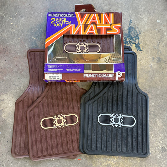 NOS 85-94 Astro/Safari Van Floor Mats - Plasticolor