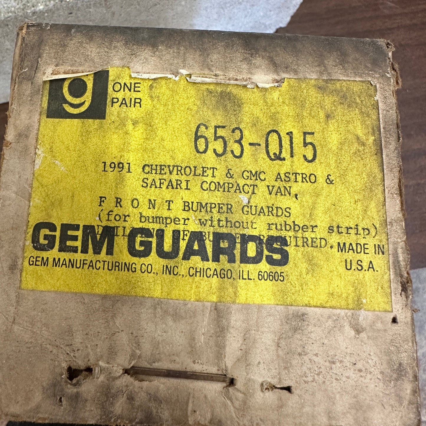 NOS Astro/Safari Bumperettes - Gem Guards