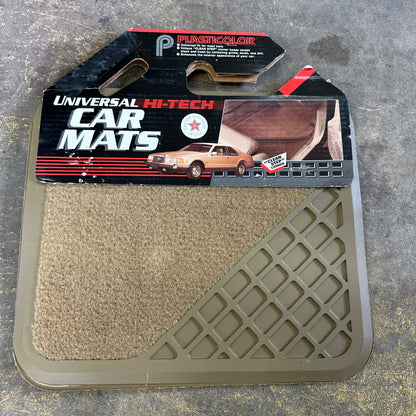 NOS "Hi-Tech" Rear Floor Mats - Plasticolor