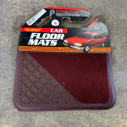 NOS "Hi-Tech" Rear Floor Mats - Plasticolor