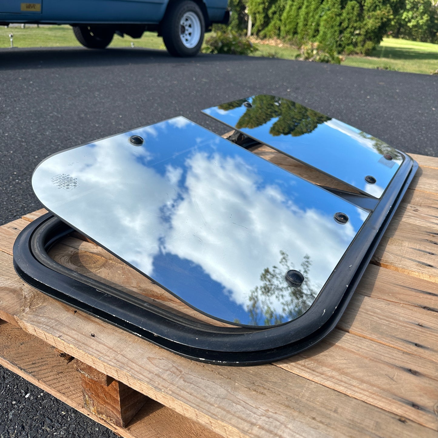 Vintage His and Hers CRL Pop-up Sunroof