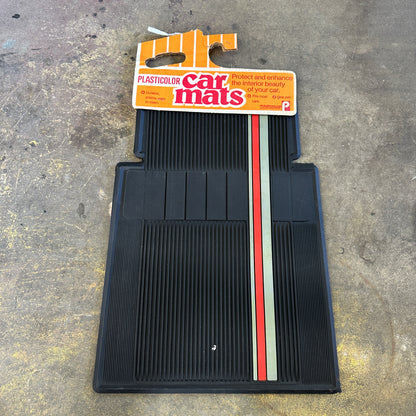 NOS Striped Floor Mats - Plasticolor