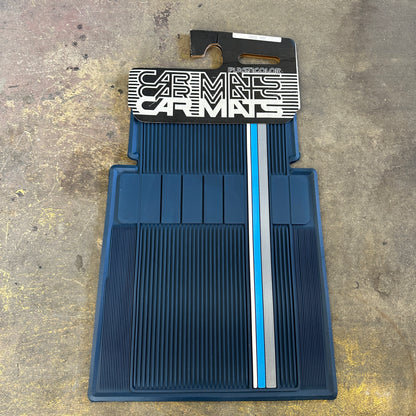 NOS Striped Floor Mats - Plasticolor