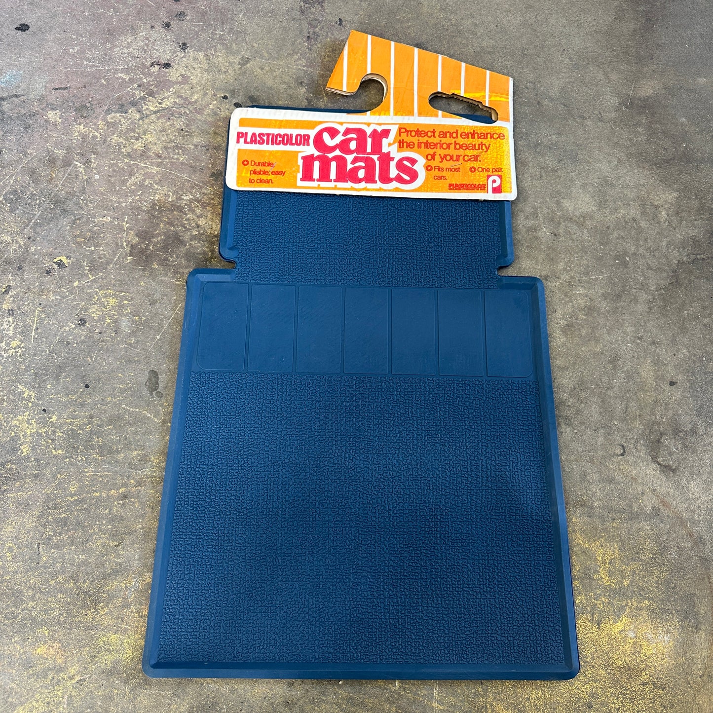 NOS Textured Floor Mats - Plasticolor