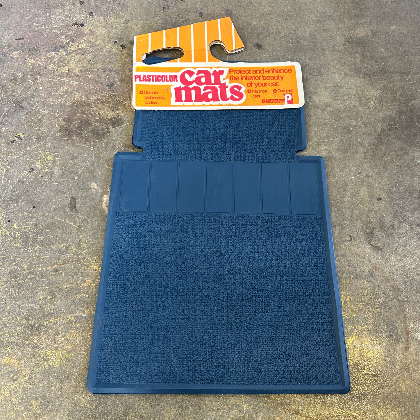 NOS Textured Floor Mats - Plasticolor