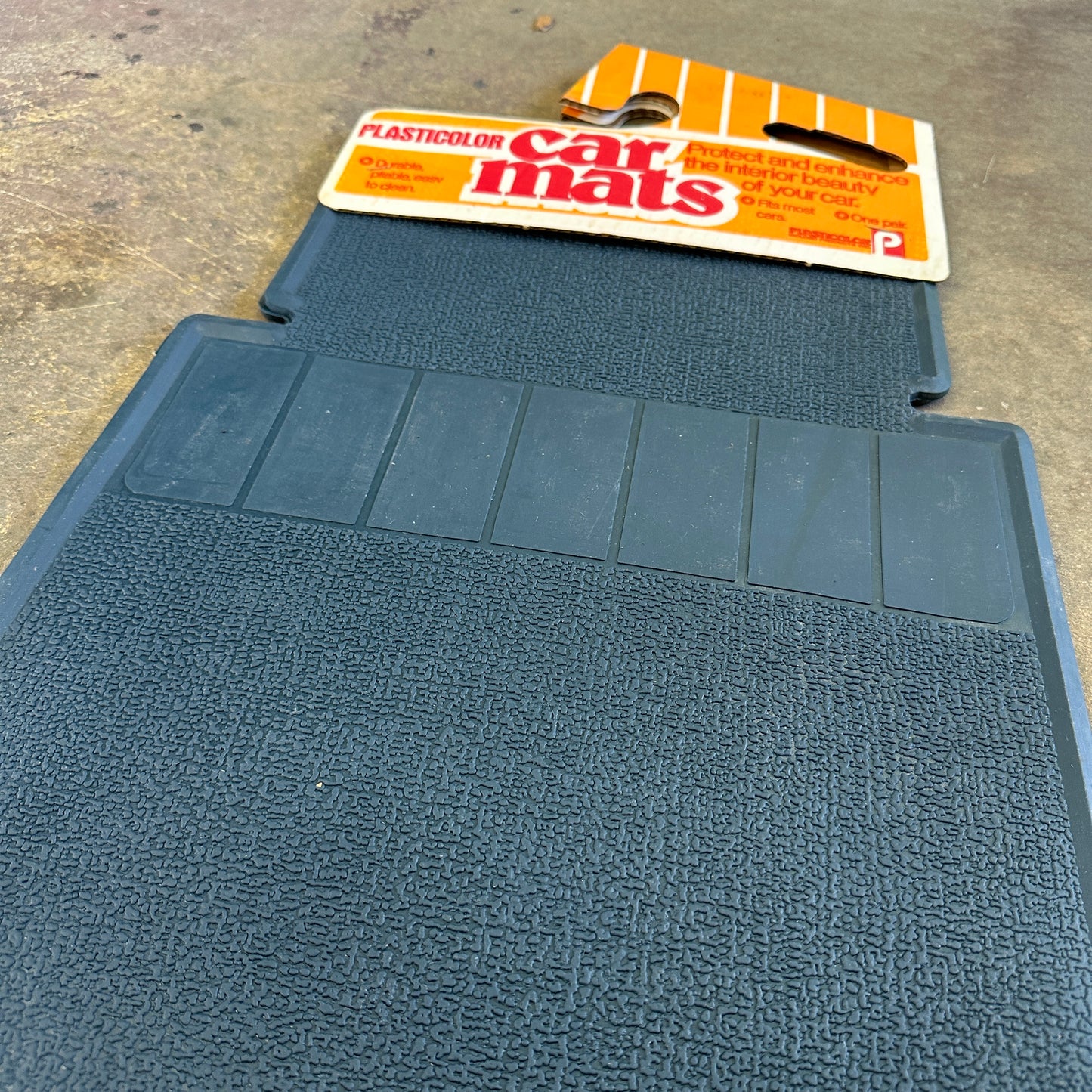 NOS Textured Floor Mats - Plasticolor