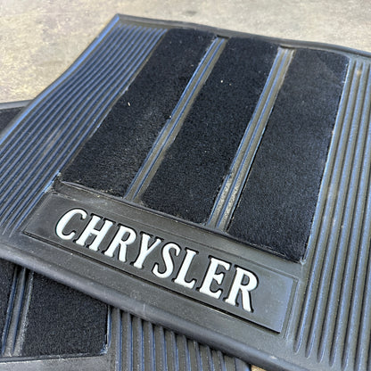 NOS Chrysler Rear Floor Mats - Plasticolor