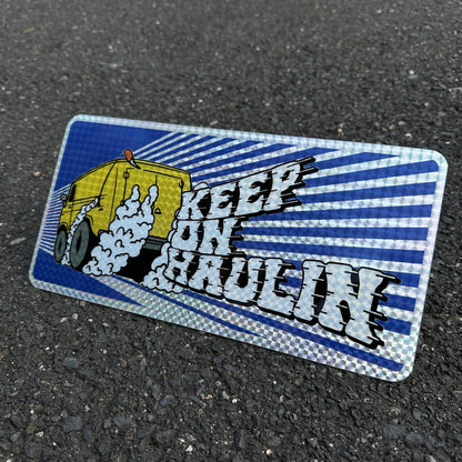 Hevy Hot Plates - Prismatic License Plate