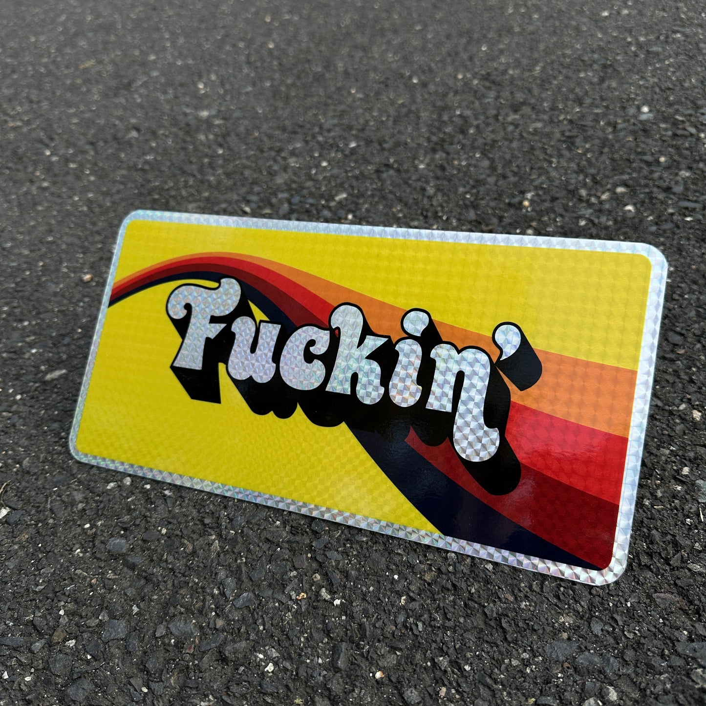 Hevy Hot Plates - Prismatic License Plate