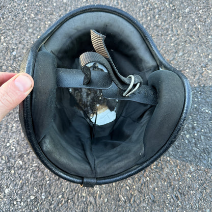 1979 Vintage 3/4 Red Metal Flake Helmet