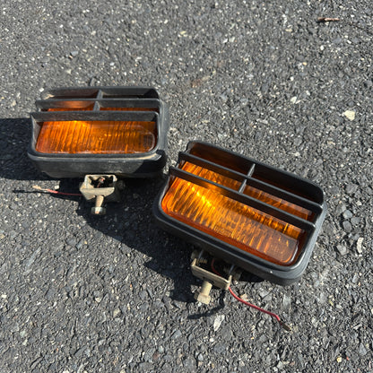 Vintage Amber Fog Lights