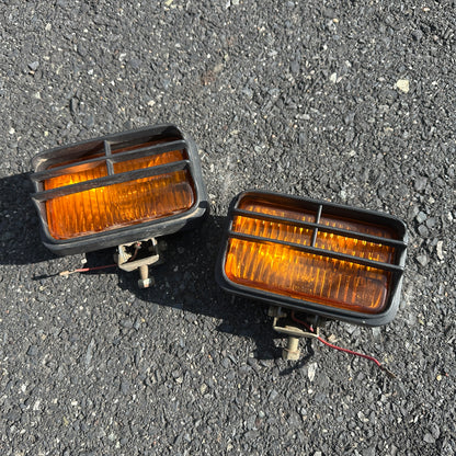 Vintage Amber Fog Lights