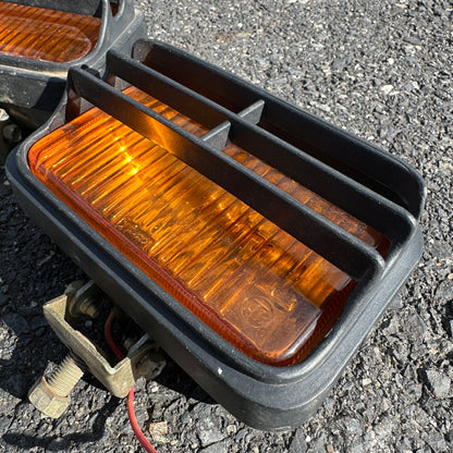 Vintage Amber Fog Lights