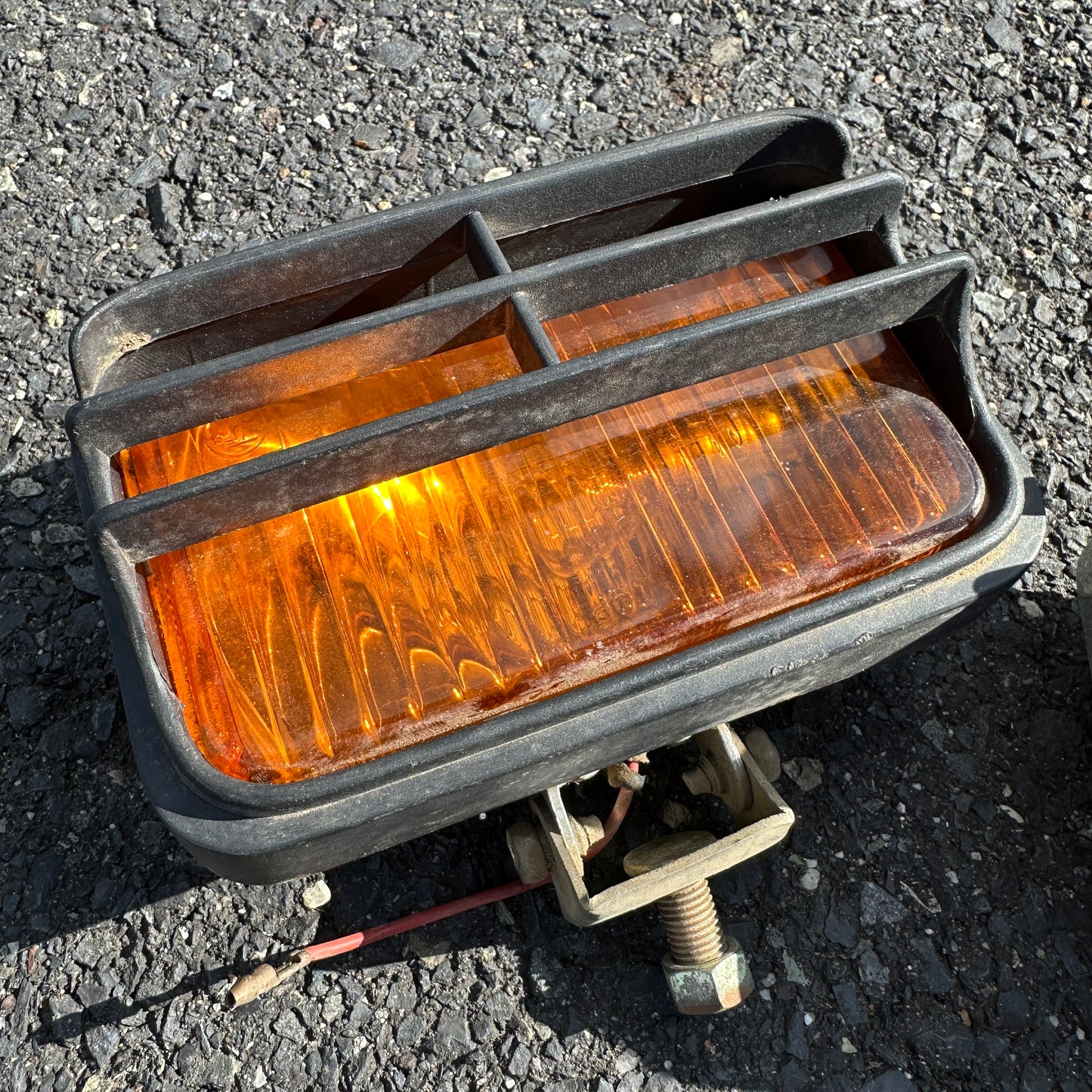Vintage Amber Fog Lights