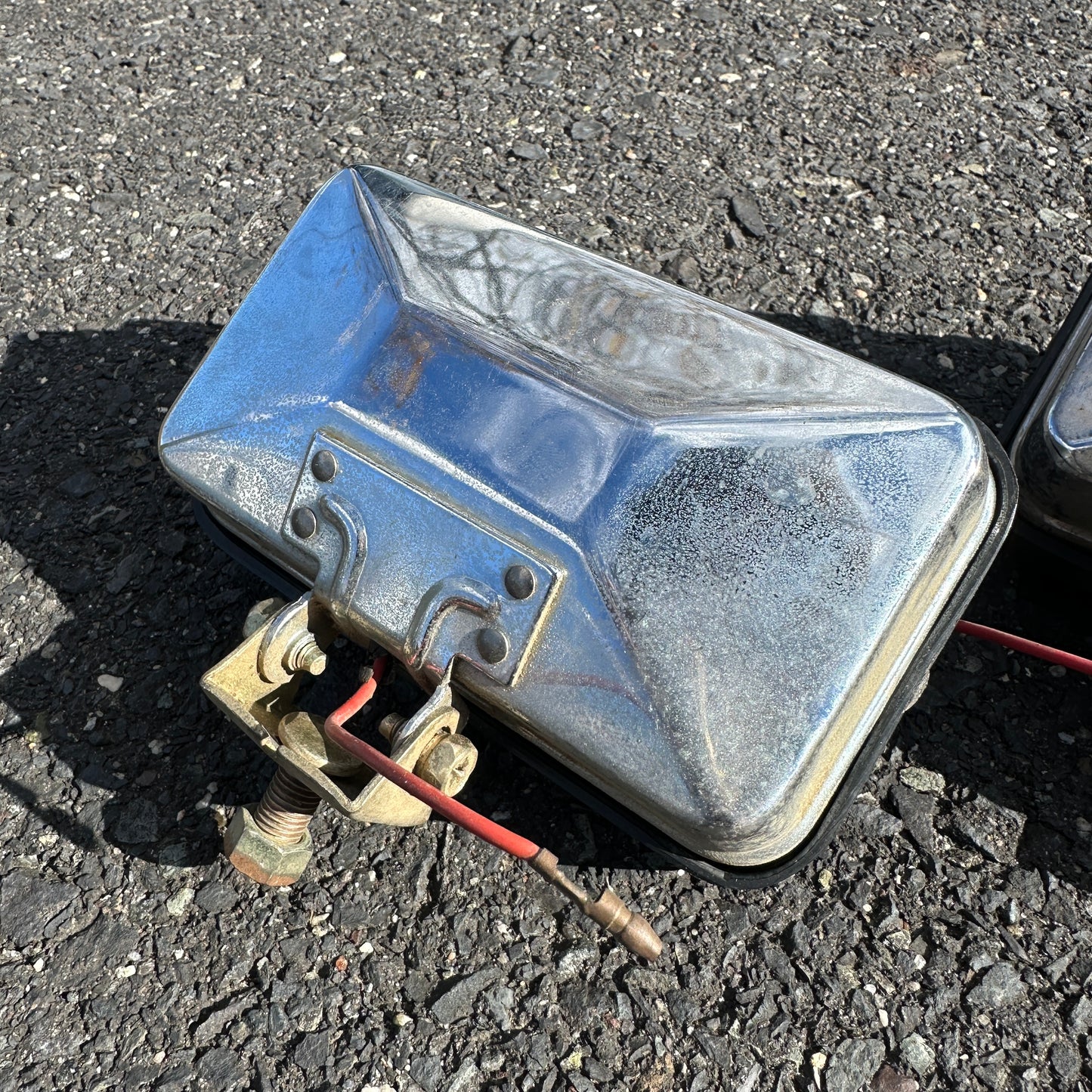 Vintage Amber Fog Lights