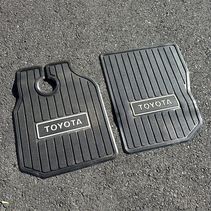 NOS Plasticolor Floor Mats Toyota Van 1985+
