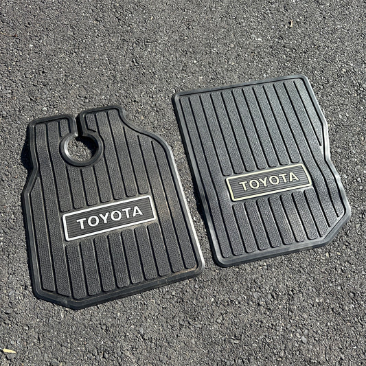 NOS Plasticolor Floor Mats Toyota Van 1985+