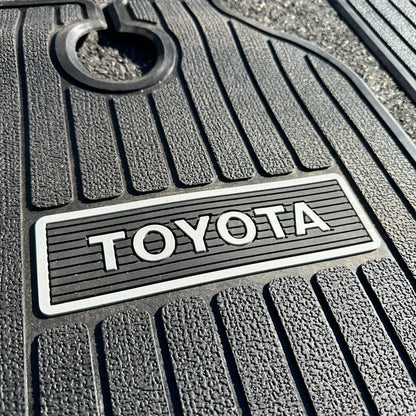 NOS Plasticolor Floor Mats Toyota Van 1985+