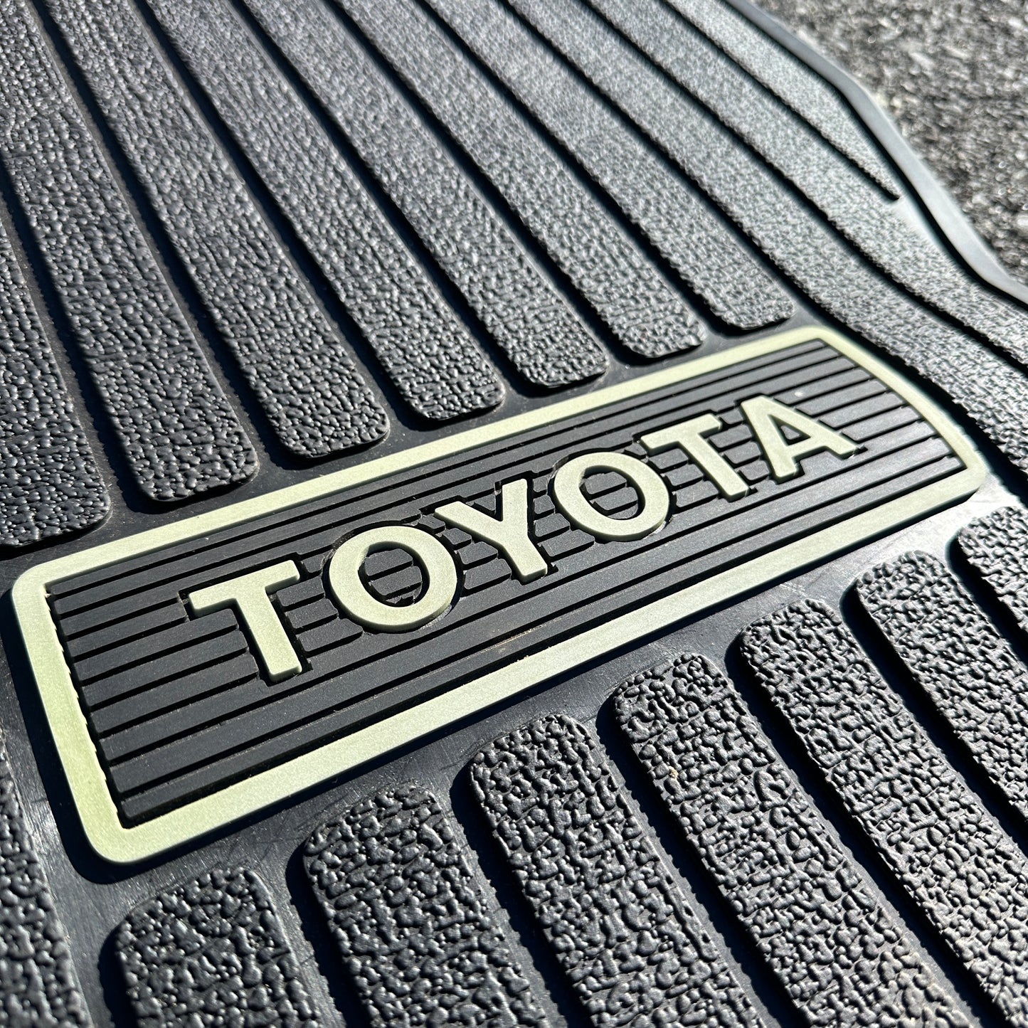 NOS Plasticolor Floor Mats Toyota Van 1985+