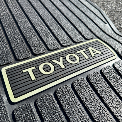 NOS Plasticolor Floor Mats Toyota Van 1985+