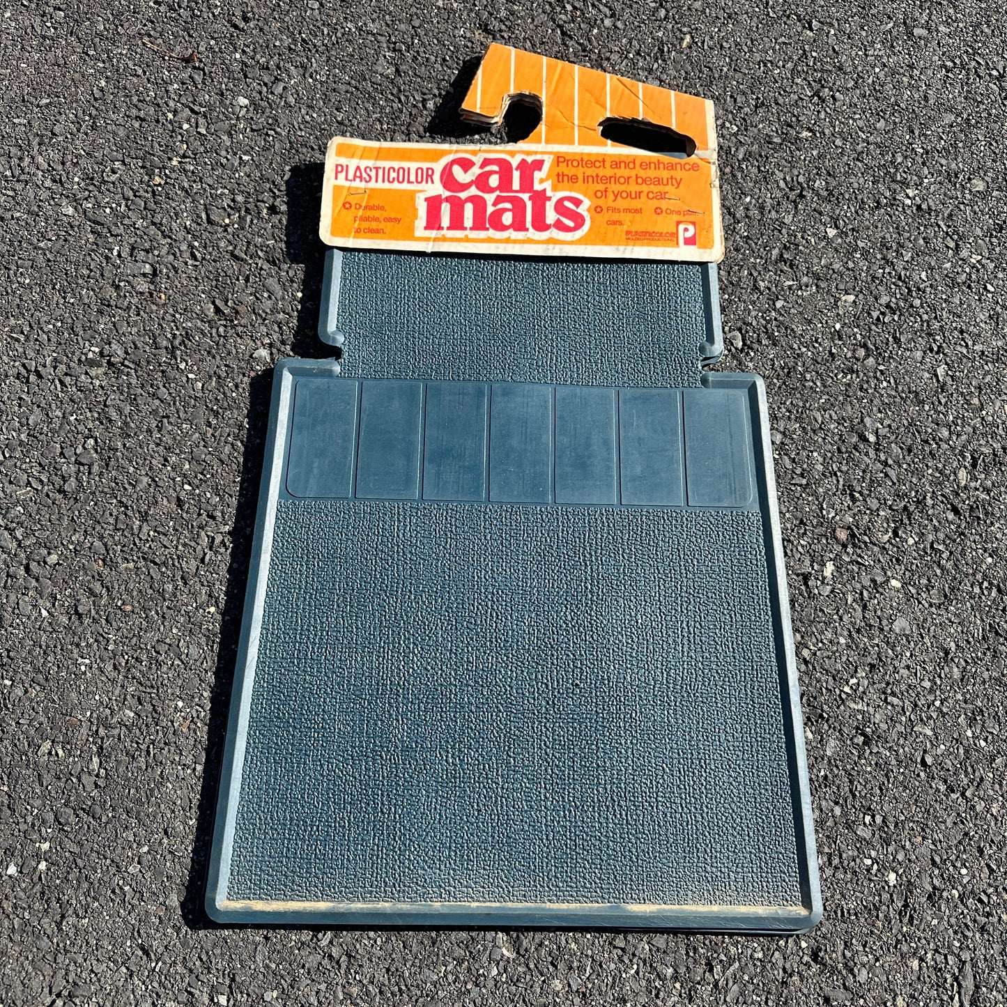 NOS Textured Floor Mats - Plasticolor