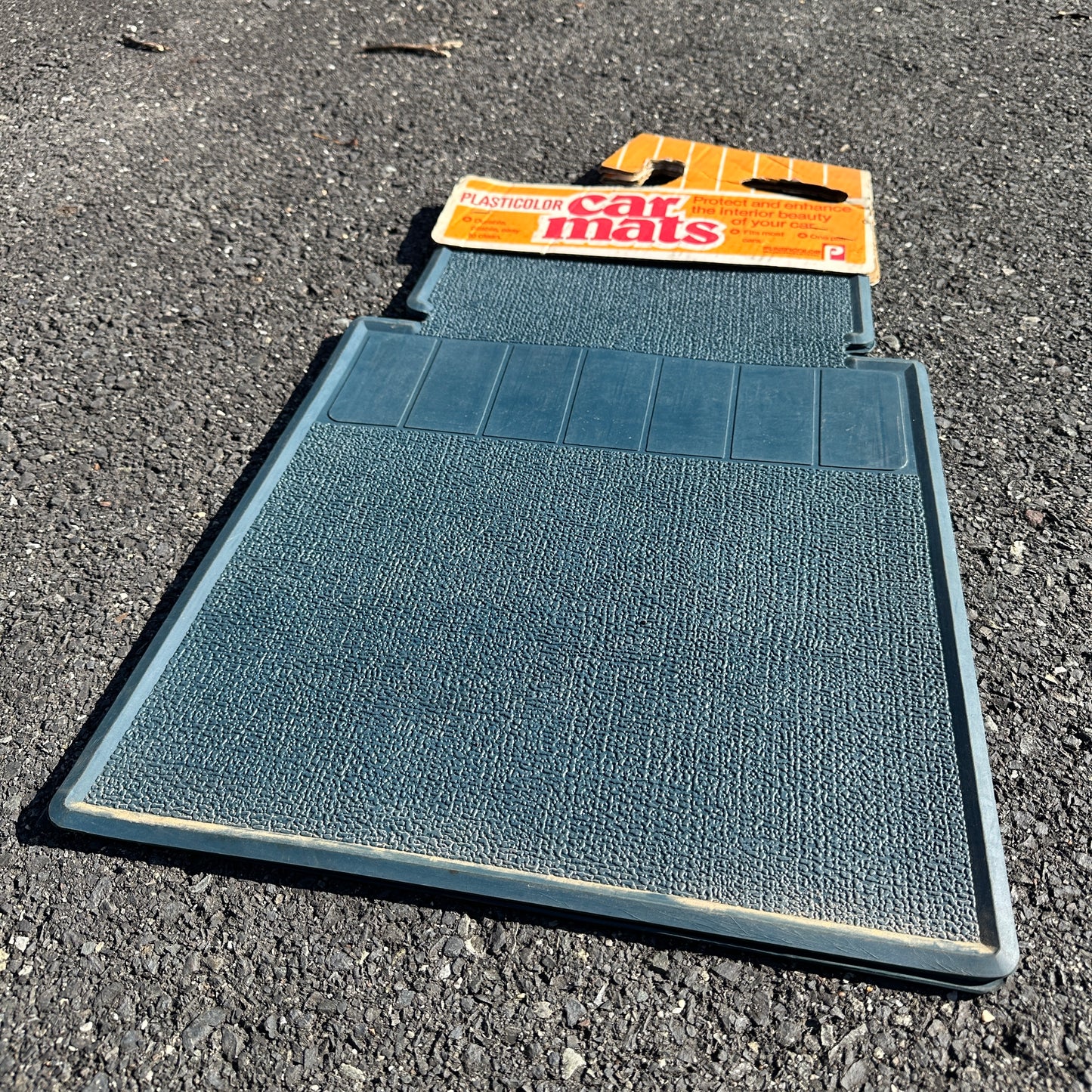 NOS Textured Floor Mats - Plasticolor