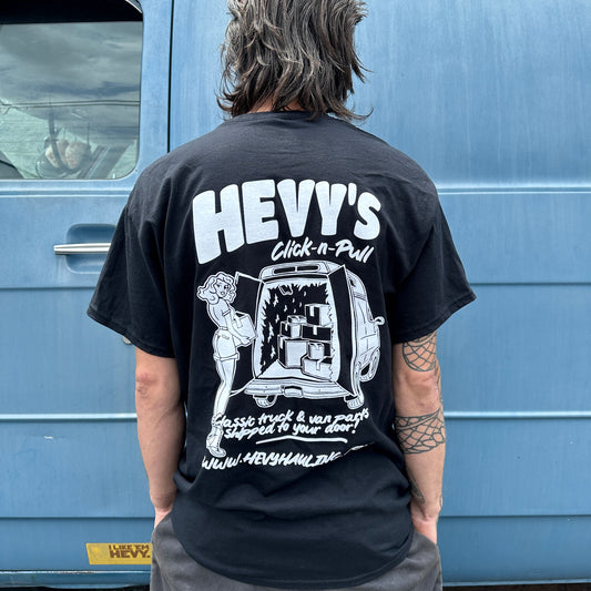 Hevy's Click-N-Pull T-Shirt